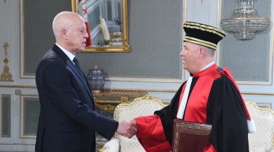 قيس سعيّد يدعو القضاة إلى المساهمة في معركة التحرير الوطني