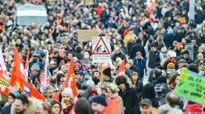 France/Réforme des retraites: record de 3.5 millions de manifestants 