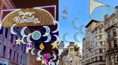 زينة رمضان تزين ميدان بيكاديلي في لندن (صور)