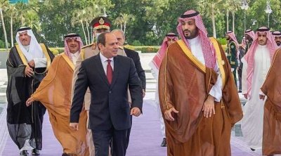 عبد الفتاح السيسي يصل إلى السعودية