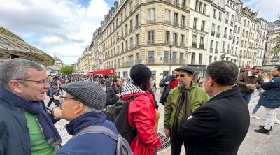 باريس : تجمع احتجاجي للمطالبة بإطلاق سراح السجناء السياسيين في تونس