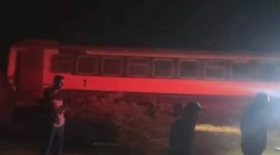 قتيلان و 31 مصابا في انقلاب قطار متجه الى قابس على مستوى محطة مساكن 