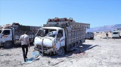 Syrie : 9 morts et 30 blessés dans un raid de l'aviation russe dans la région d'Idleb