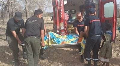 العثور على مهاجرة من جنوب الصحراء كانت على وشك الولادة في منقطة غابية بالقصرين