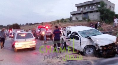 باجة : وفاة شخصين وإصابة 10 آخرين في حادث مرور