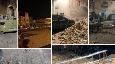 زلزال المغرب: نحو 300 قتيل و150 جريحا في حصيلة أولية