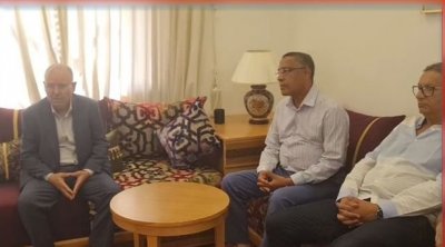 نور الدين الطبوبي في زيارة تضامنية للمغرب 