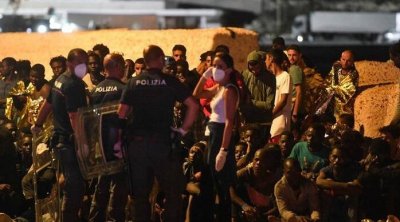 لامبيدوزا : وصول أكثر من 5 آلاف مهاجر في 36 ساعة