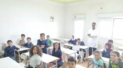 بالصور : المدرسة التونسية في طرابلس تفتح أبوابها بعد 9 سنوات