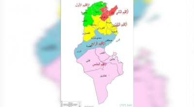 صدور التقسيم الجديد لأقاليم الجمهورية التونسيّة بالرائد الرسمي