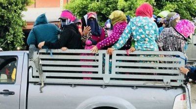 وفاة عاملة فلاحية و إصابة 9 آخريات في حادث مرور بسيدي بوزيد