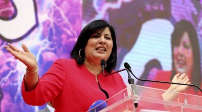 جلب عبير موسى تحت حراسة مشددة للمحكمة الإبتدائية بتونس 