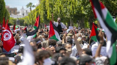 مسيرة وطنية تضامنا مع الشعب الفلسطيني يوم الخميس المقبل