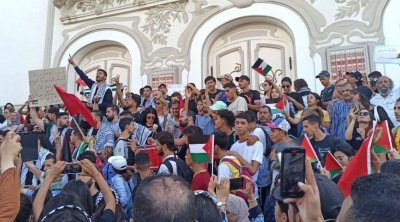 في  مسيرة تضامنية : التونسيّون يؤكدون دعمهم لفلسطين (فيديو)