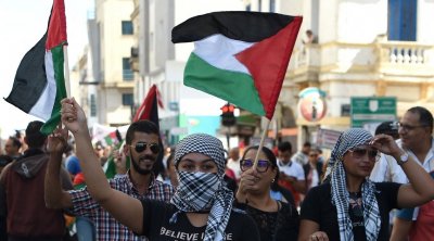 تونس : مسيرة وطنية حاشدة تضامنا مع غزة