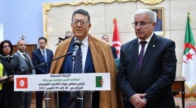 برلمانا تونس والجزائر ينددان بجرائم الإحتلال والمواقف الدولية الداعمة له
