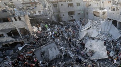 Agression sioniste : d’intenses bombardements sionistes visent Ghaza