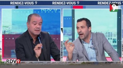 مشادة كلامية بين لطفي العماري والنائب علي بوزوزية بسبب تجريم التطبيع (فيديو)