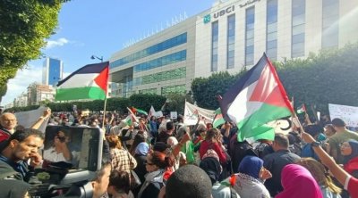 تونسيون يجدّدون وقوفهم إلى جانب المقاومة