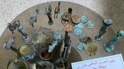 بنزرت : الإطاحة بوفاق إجرامي مختص في السرقة والإتجار بالآثار 