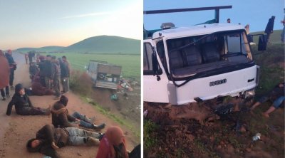 Bizerte : 36 ouvriers blessés suite au glissement d’un camion