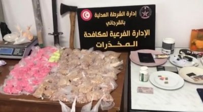 تونس : تفكيك شبكة تنشط في مجال ترويج المخدرات
