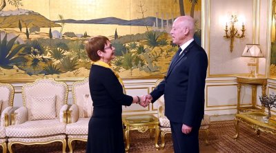 تفاصيل لقاء سعيّد برئيسة البنك الأوروبي لإعادة الإعمار والتنمية