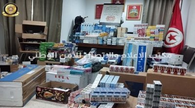 منوبة : الاحتفاظ بصاحب محل تجاري من أجل مسك بضاعة متأتية من التهريب