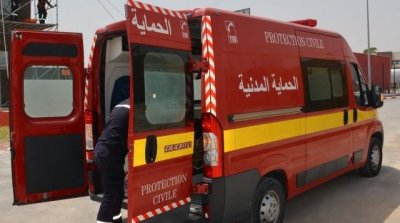 باب الخضراء : إصابة أم وابنتها في انهيار أرضية قاعة جلوس 