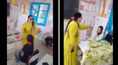 القيروان: ولية تهاجم معلمة داخل القسم و الأمن على الخط