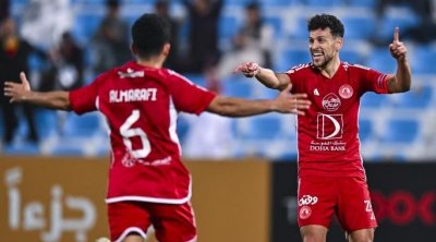 يوسف المساكني يُهدي العربي لقب بطولة كأس السوبر القطري الإماراتي