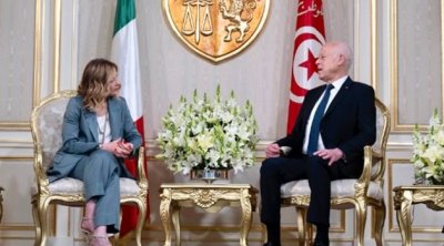 ميلوني : نعمل مع تونس على محاربة المتاجرين بالبشر و منظمات المافيا