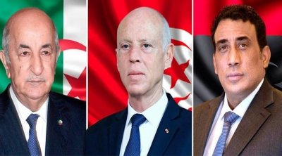 عبد المجيد تبون ويونس المنفي يزوران تونس اليوم 