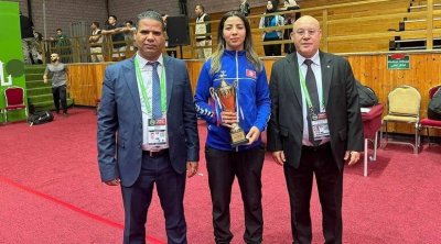 البطولة العربية للمصارعة : التونسية اسلام هملي تتوج بالميدالية الذهبية