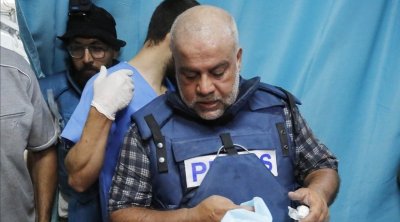 وائل الدحدوح في زيارة لتونس