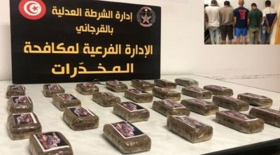 تونس : تفكيك شبكة تنشط في مجال تهريب المخدرات
