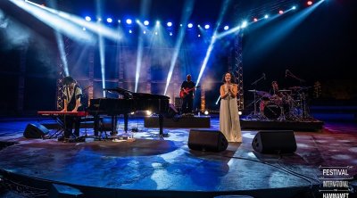 ''يوما'' ونور وسليم عرجون يبدعون على ركح مهرجان الحمامات 