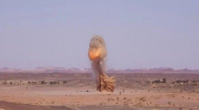 اصابة راعي أغنام إثر إنفجار لغم في جبل السلوم