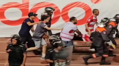 قضية رمي محب للنادي الافريقي من المدرجات : السجن لـ3 أمنيين 