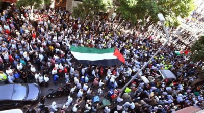مظاهرات في تونس احتجاجا على إغتيال إسماعيل هنية