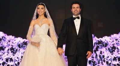 شكري الواعر يحتفل بزفاف ابنته على إبن شقيقة راغب علامة (فيديو)