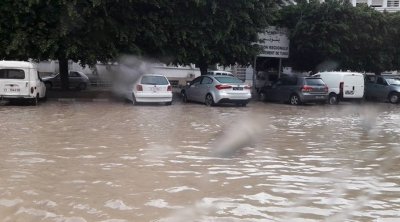 Tunisie : Pluies diluviennes sur le Grand-Tunis provoquent des perturbations