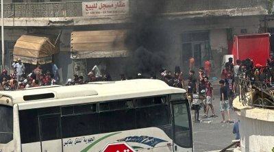 احتجاجات جماهيرية في قابس بسبب أزمة مستقبل الفريق (صور)