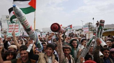 الحوثي تعلن قصف مطار بن غوريون الإسرائيلي بصاروخ فرط صوتي