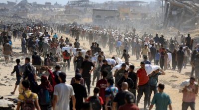 سلطات الاحتلال تقمع مظاهرة مناهضة للحرب في غزة