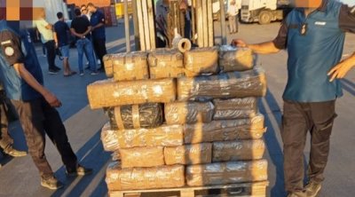 Port de Radès : 5380 plaques de résine de cannabis