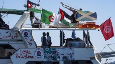 La Flottille mondiale Sumud est à 121 milles nautiques de Gaza