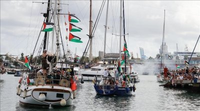 أكثر من 20 سفينة إسرائيلية تقترب من أسطول الصمود