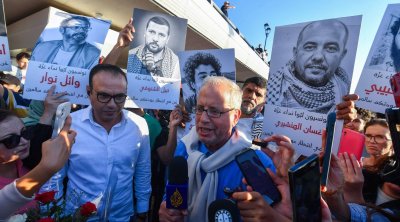 Accueil triomphal à Tunis pour les militants tunisiens de la Flottille Al soumoud