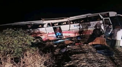 Tunisie :47 ouvriers blessés dans un renversement d’un bus